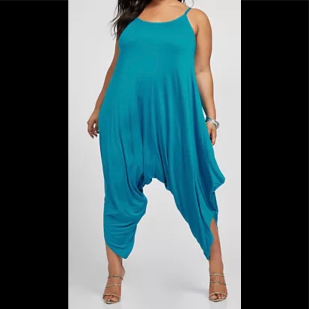 FASHION TO FIGURE Harem Pant Jumpsuit- 14/16